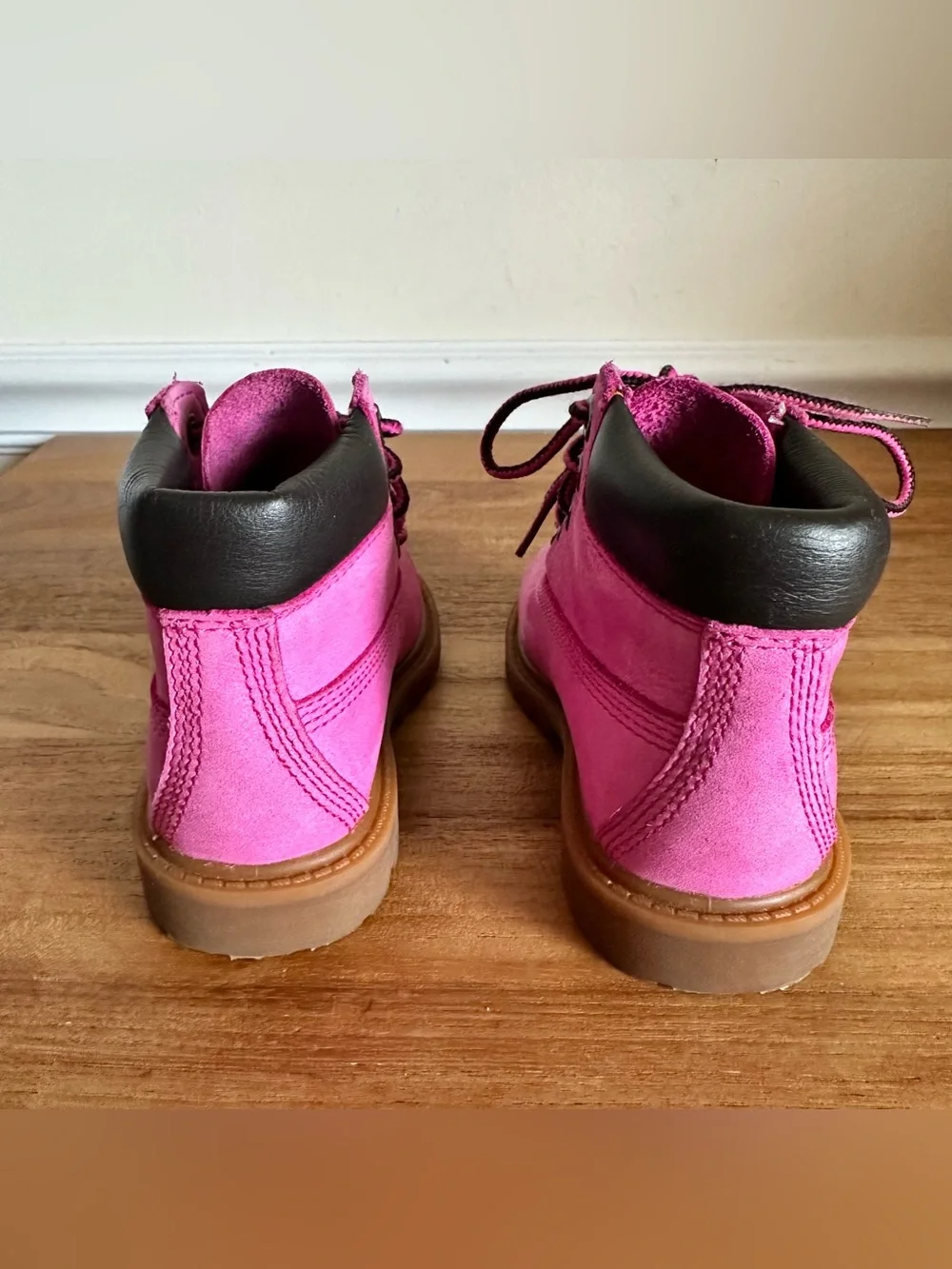 Timberland 6 IN Toddler Girl Size 7 Susan G Komen Mid Pink Boots Waterproof